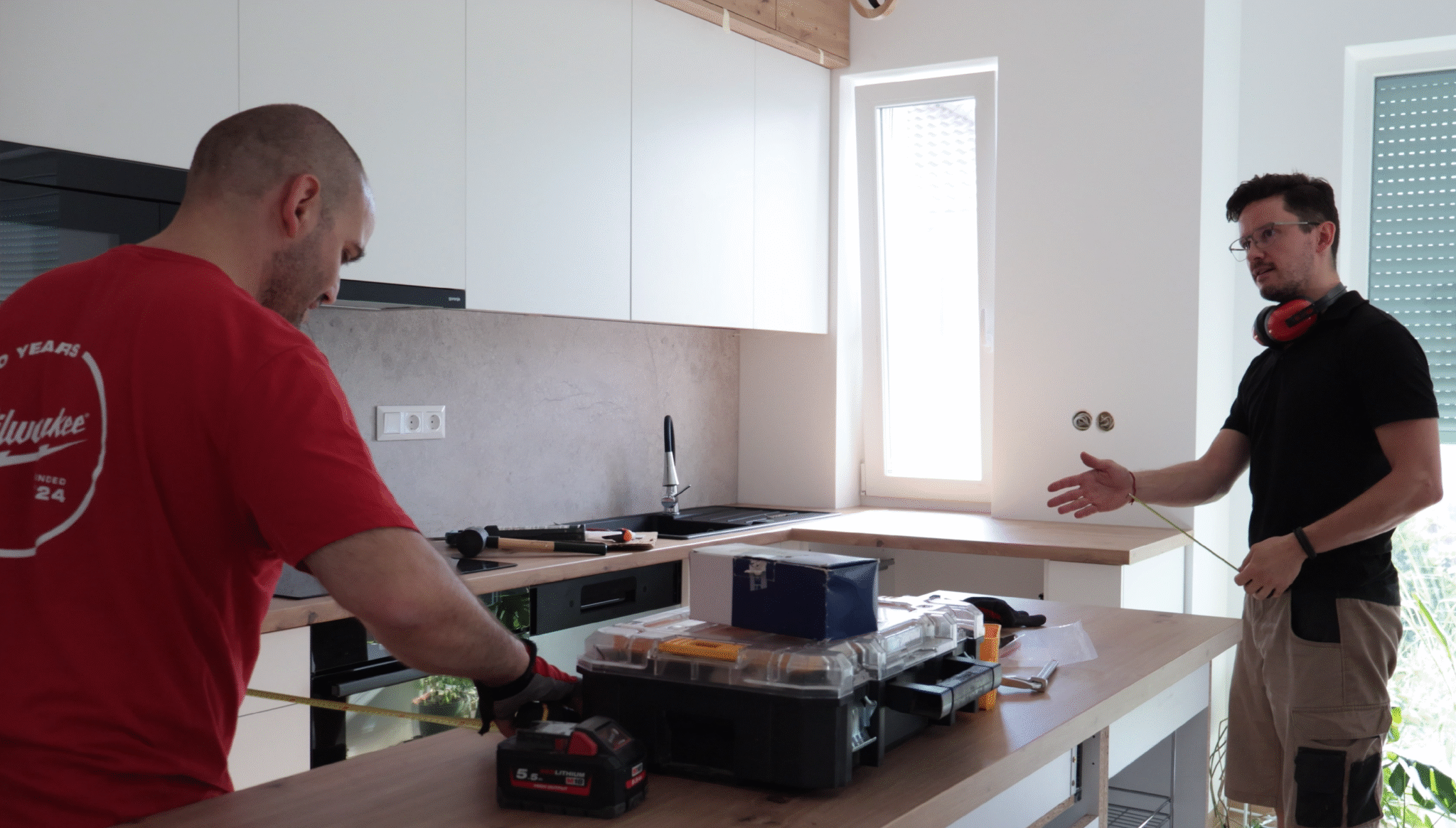 Milwood munka közben